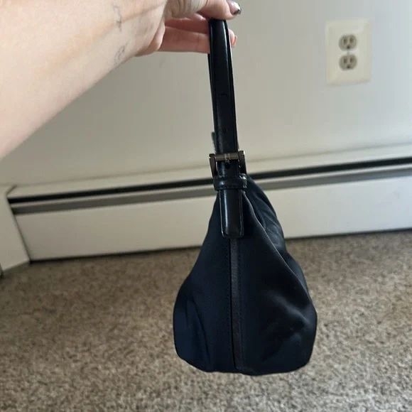 Vintage Coach Black Nylon Mini bag - Picture 7 of 9